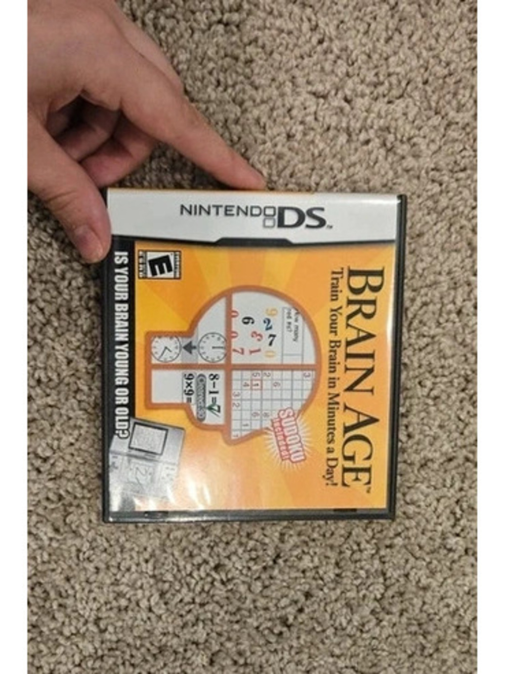 Brain Age: Train Your Brain in Minutes a Day - Nintendo DS Game